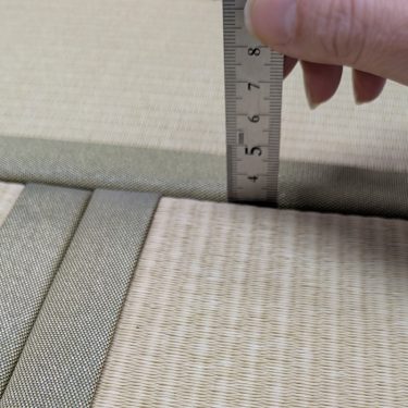 畳の厚みの測り方 定規